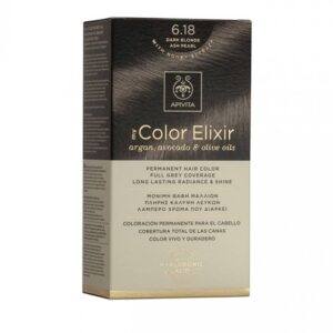Apivita βαφή μαλλιών Elixir 6.18