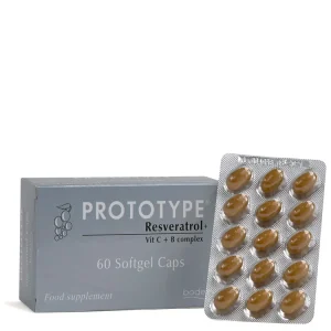 Boderm Prototype Resveratrol 60 softgel caps