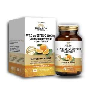 John Noa Vitamin C as Ester C Λιποσωμιακό, 60 φυτικές Κάψουλες