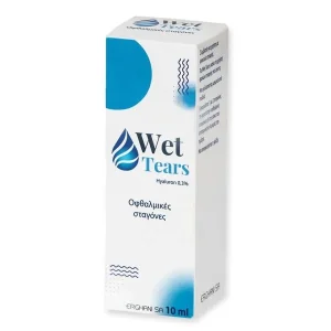 Wet Tears Οφθαλμικές Σταγόνες 10ml