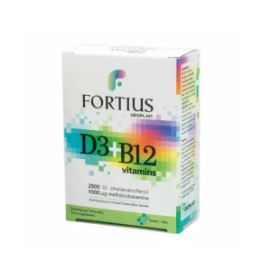 Geoplan Nutraceuticals Fortius D3 & B12