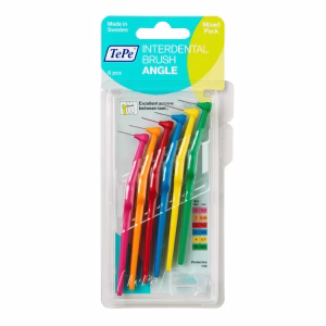 Tepe Interdental Brush Angle Mixed Pack 6 pcs