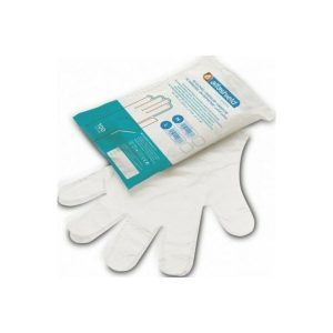 Alfashield Gloves Γάντια Πολυαιθυλενίου σε Διάφανο Χρώμα Large