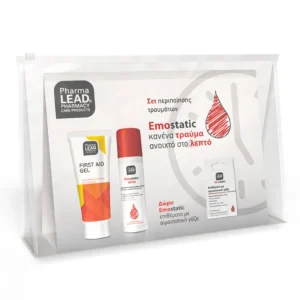 Pharmalead Hemostatic Promo First Aid Gel 50ml & Emostatic Spray 60ml & Sterile Haemostatic Gauze 20 τμχ