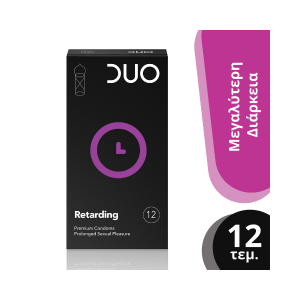 Duo Longer Pleasure Προφυλακτικά για Μεγάλη Διάρκεια 12τμχ