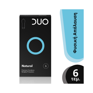 Duo Natural Προφυλακτικά 6τμχ