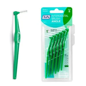 Tepe Interdental Brush Angle Size 5 Πράσινο 0.8 mm 6 τμχ