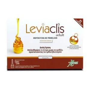 Aboca Leviaclis Adult 6 suppositories x 10 gr