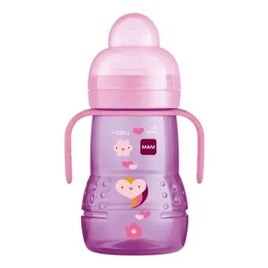 MAM Trainer+ Μπιμπερό Μετάβασης σε Ποτηράκι Ροζ