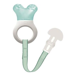 Mam Κορδέλα Πιπίλας Mini Cooler & Clip από Σιλικόνη Τιρκουάζ