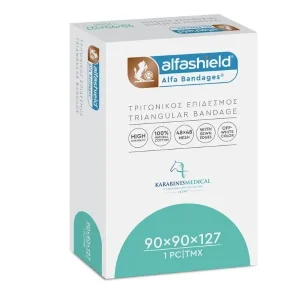 Alfashield Alfa Bandages Τριγωνικός Επίδεσμος