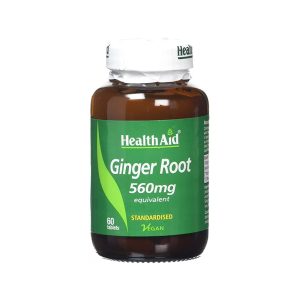 Health Aid Ginger Root 560 mg 60 tabs