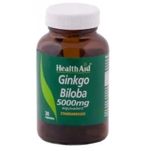 Health Aid Ginkgo Biloba Extract 5000 mg 30 caps