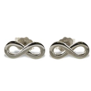 Υποαλλεργικά σκουλαρίκια Mylovly Sisters Earrings Infinity Silver