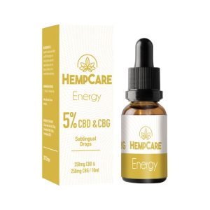 HempCare Απόσταγμα κανναβιδιόλης ευρέως φάσματος CBD ENERGY 5% 10ml