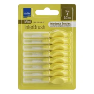 Intermed Mini Ergonomic InterBrush Size 4 Μεσοδόντια Βουρτσάκια 0.7 mm 8 τμχ