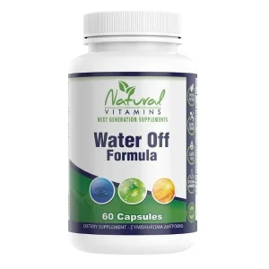Natural Vitamins Water Off Formula 60 κάψουλες
