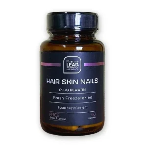 PharmaLead Black Range Hair Skin Nails Plus Keratin 30 κάψουλες