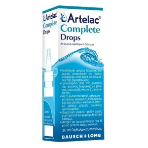Bausch & Lomb Artelac Complete Eye Lubricant 10 ml eye drops