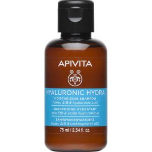 Apivita Hyaluronic Hydra Moisturizing Shampoo with Hyaluronic Acid & Honey StB Travel Size 75ml