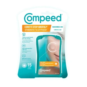 Compeed Spot Patch Conceal & Go Επιθέματα για Σπυράκια 15 τμχ